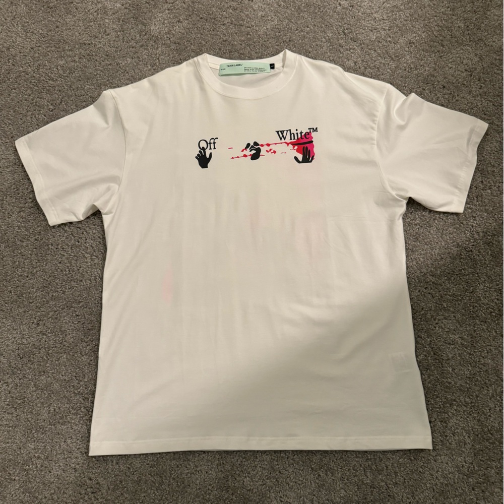 Off-White by Virgil Abloh oversized t-shirt in perfect condition.